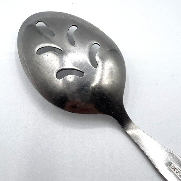 Stanley Roberts DORETTE Slotted Pierced Serving Spoon Stainless, Made In Korea - Picture 5 of 8